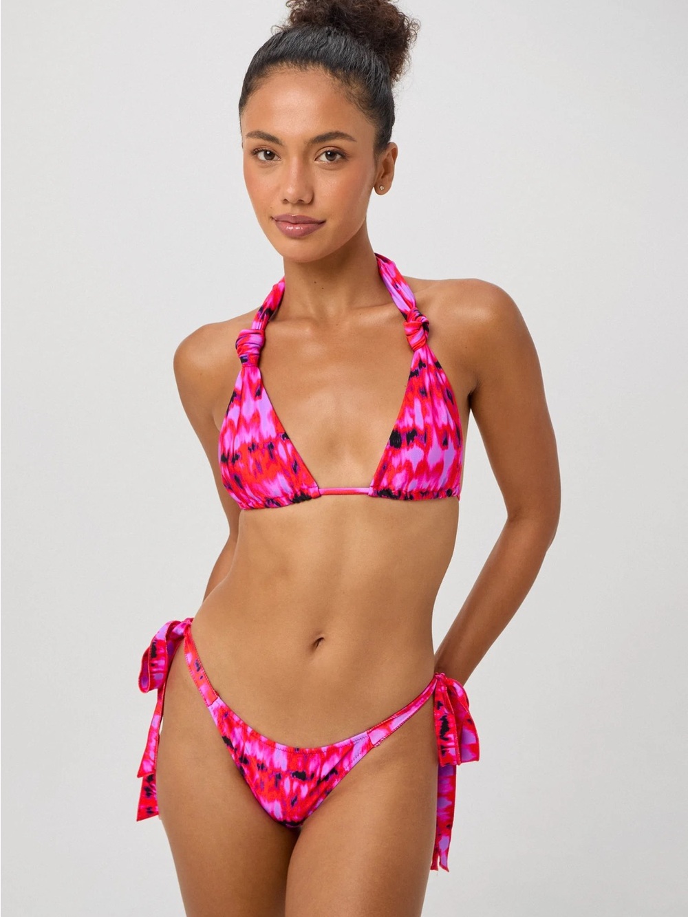 Bright swimwear Bella set in tropique